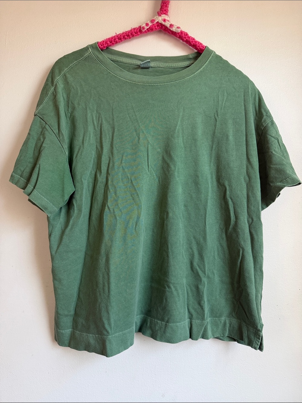 Old Navy Olive Green Short-Sleeve Crew Tee